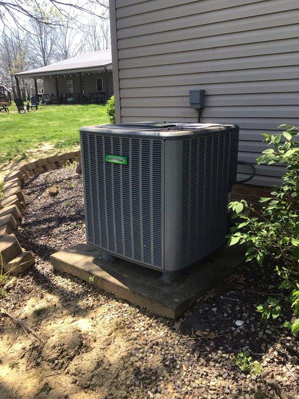 # HVAC Maintenance - Planned Duo Maintenance

Completed comprehensive Platinum Level planned maintenance on dual-system HVAC installation including outdoor condenser unit and indoor air handler. Performed thorough inspection, cleaning, and operational testing of both systems to ensure optimal performance and efficiency. All equipment found operating within normal parameters with no immediate service needs identified.

## Outdoor Condenser Unit Service

Inspected charcoal gray condenser unit positioned on concrete pad with proper clearances maintained. Verified electrical disconnect box functionality and examined conduit connections for secure mounting. Cleaned condenser coils and removed debris from unit exterior and surrounding area. Checked refrigerant line insulation integrity and confirmed proper drainage. Tested unit startup sequence, amperage draw, and temperature differentials across coil. Verified fan motor operation and blade condition. Documented unit condition with photograp