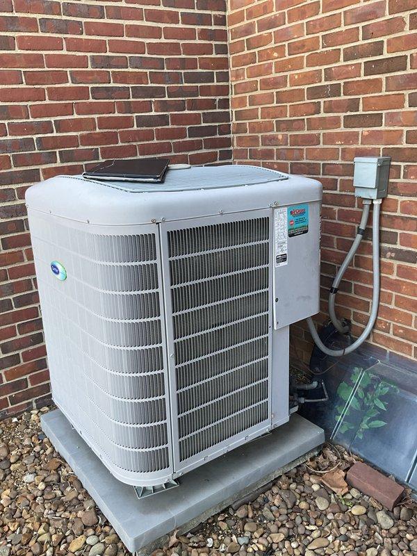 Conducted site assessment for geothermal HVAC system replacement, evaluating existing electrical infrastructure including main breaker panel and current outdoor condensing unit positioned on concrete pad with proper drainage. Documented equipment specifications, electrical service capacity, and installation requirements; provided comprehensive estimate for complete geothermal heat pump system installation with necessary electrical upgrades and ground loop configuration.