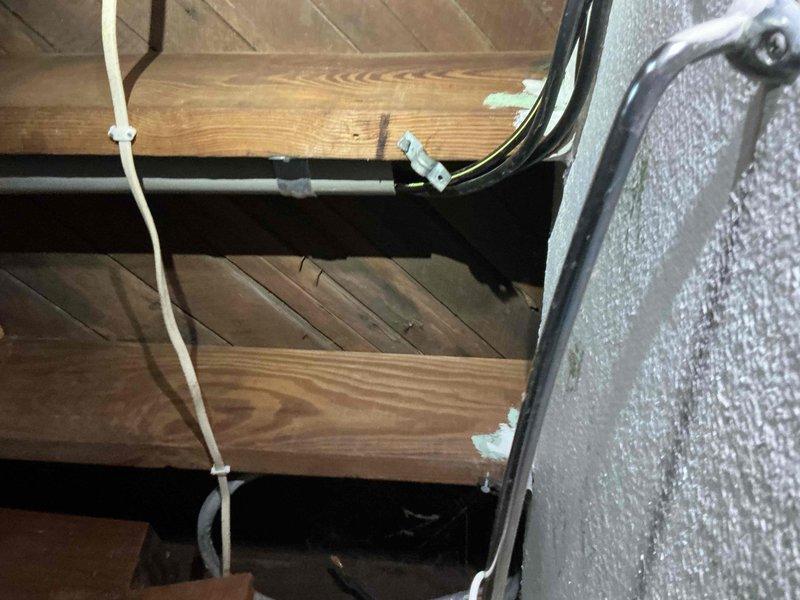 Responded to service call for partial power loss affecting portions of the residence. Upon arrival, performed comprehensive troubleshooting of the main electrical distribution panel and associated branch circuits. Inspected panel box, circuit breakers, and wire connections for signs of failure, loose connections, or damaged components. Traced affected circuits through basement and attic spaces to identify point of failure. Verified proper voltage levels, tested breaker functionality, and examined wire routing through floor joists and structural spaces. Identified and resolved issue causing partial power condition, restoring full electrical service to all affected areas of the home.