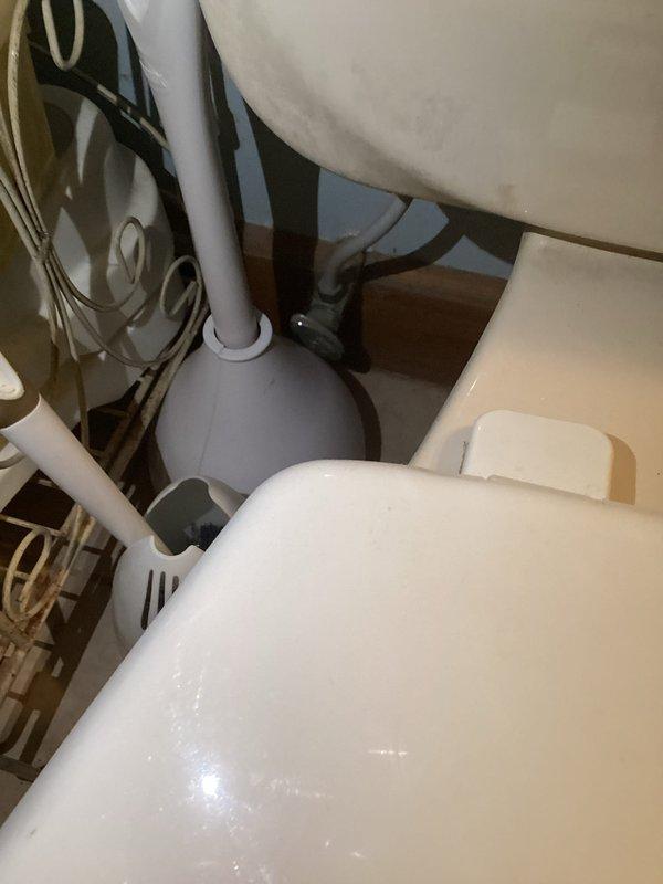 Completed installation of two comfort-height toilets in residential bathroom to accommodate accessibility needs following customer's hip replacement surgery. Removed existing standard-height fixtures and installed ADA-compliant toilets with proper wax ring seals, supply line connections, and floor mounting. Verified all plumbing connections for leaks, ensured proper flush operation, and tested water supply valves for both units.