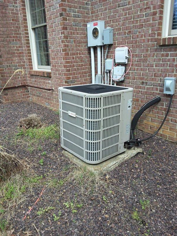 Responded to no cooling call on 10+ year old Coleman HVAC system with complete power failure. Upon arrival, confirmed thermostat was non-responsive with no display, no airflow from vents, and no equipment operation. Performed comprehensive diagnostic of electrical system including main disconnect, breaker panel, and control circuits. Inspected outdoor condensing unit and indoor air handler for power supply issues. Tested low voltage transformer, thermostat wiring, and control board functionality. Identified failed components preventing system startup. Documented existing installation including Coleman furnace with air handler, 16x25x4 filtration system, and outdoor condensing unit mounted on concrete pad with proper refrigerant line connections. Photographed equipment configuration and electrical connections for service records. Provided customer with repair options and recommendations for restoring cooling operation to residence.