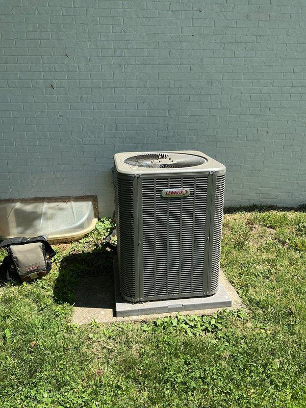 Completed comprehensive Platinum Level annual maintenance on single HVAC system during first-year service visit. Performed full inspection and maintenance procedures on basement-installed furnace unit and outdoor Lennox condenser, including filter replacement with 16x25x1 filter, system performance verification, and standard preventive maintenance protocols on both indoor and outdoor components to ensure optimal operation for the upcoming season.