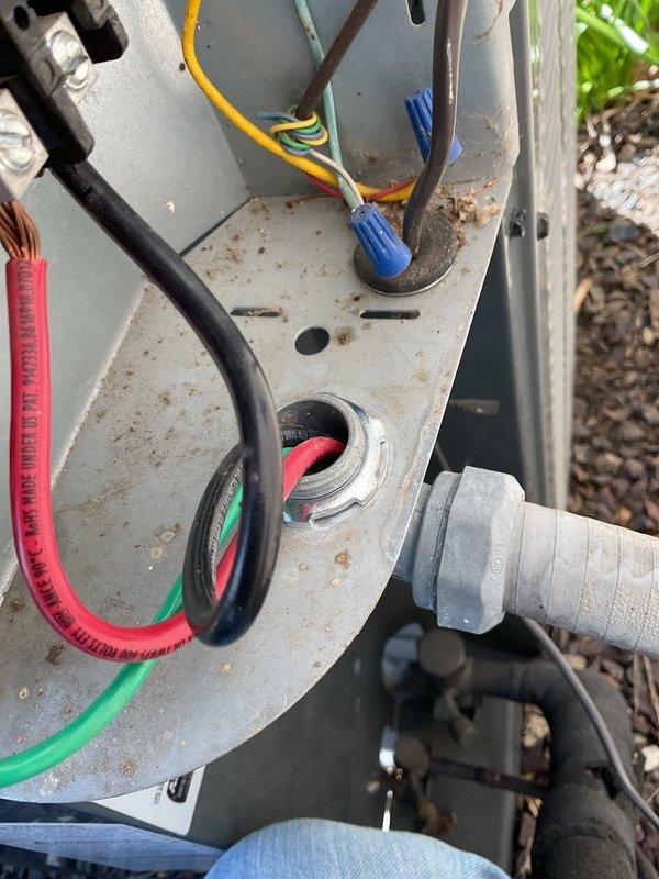 Completed Platinum Level monthly maintenance on a 7-year-old HVAC system, including installation of 16x25x5 filter. Inspected electrical panel and wiring connections, confirmed all wire nuts and conduit fittings were secure, and verified proper electrical connections throughout the outdoor unit's junction box. All components found operating within normal parameters with routine outdoor debris accumulation noted and system confirmed in good working condition.