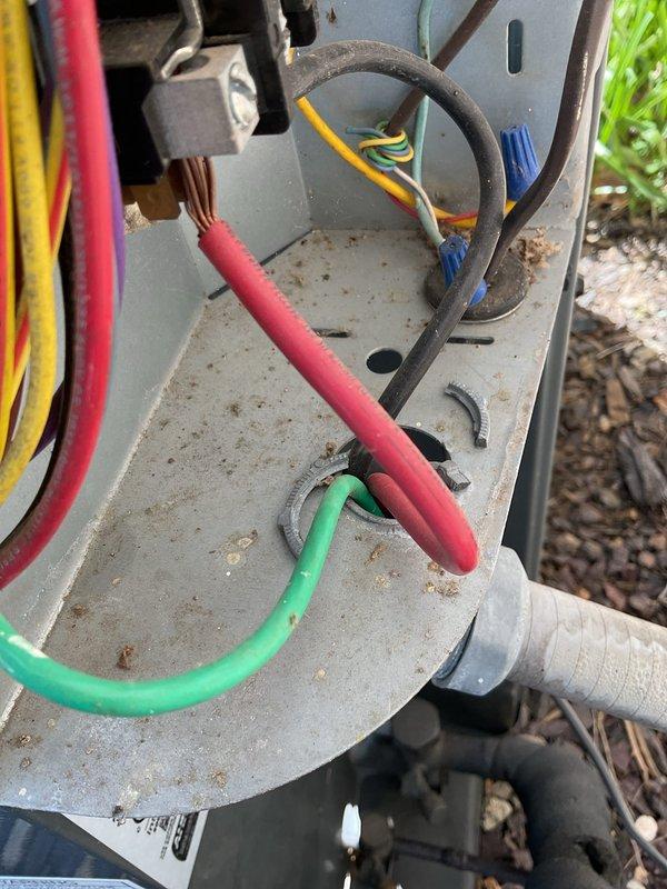 Completed Platinum Level monthly maintenance on a 7-year-old HVAC system, including installation of 16x25x5 filter. Inspected electrical panel and wiring connections, confirmed all wire nuts and conduit fittings were secure, and verified proper electrical connections throughout the outdoor unit's junction box. All components found operating within normal parameters with routine outdoor debris accumulation noted and system confirmed in good working condition.