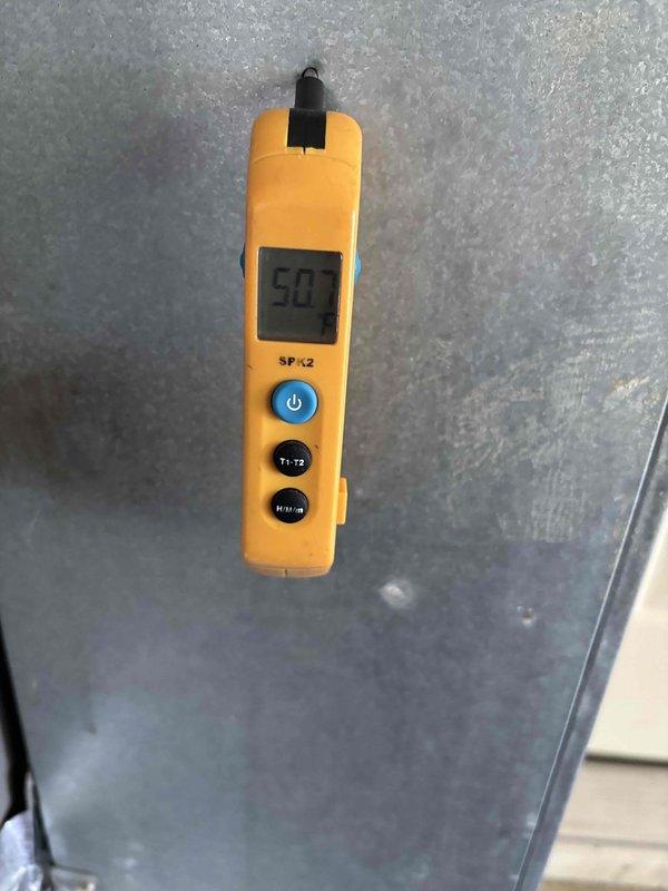 Completed annual Platinum Level maintenance on 2-year-old HVAC system during second visit of service cycle. Performed comprehensive system inspection including electrical component testing with multimeter to verify capacitor functionality and contactor operation, measured system temperatures at 50°F, replaced 20x25x5 air filter, and documented all equipment conditions with photographic records. System operating within manufacturer specifications and customer approved contract renewal for continued annual maintenance coverage.