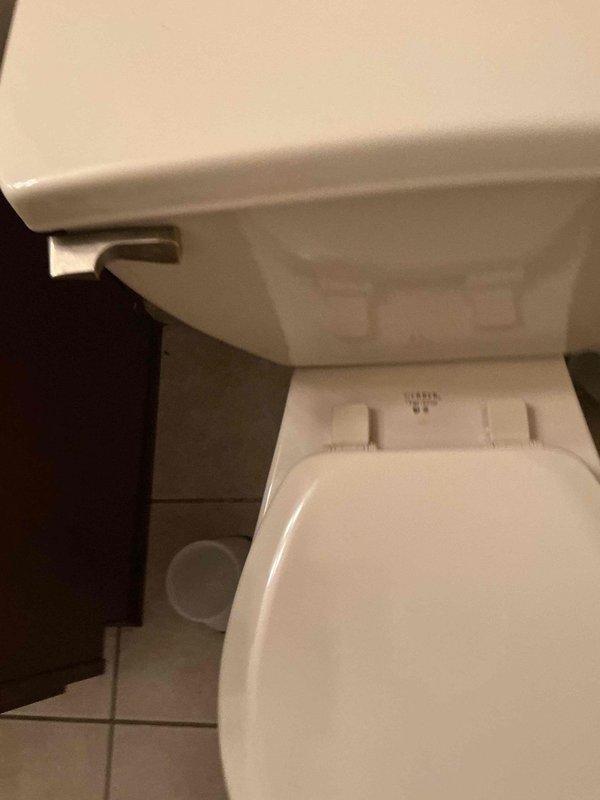 Conducted on-site assessment of multiple toilet fixtures requiring replacement. Evaluated three toilets confirmed for replacement and inspected fourth unit to determine replacement necessity. Documented existing two-piece porcelain toilet installations with standard flush mechanisms and mounting configurations. Photographed current fixtures showing beige wall surroundings, light-colored tile flooring, and adjacent cabinetry for accurate replacement planning. Prepared comprehensive estimate for toilet replacement services, incorporating promotional pricing structure as requested.