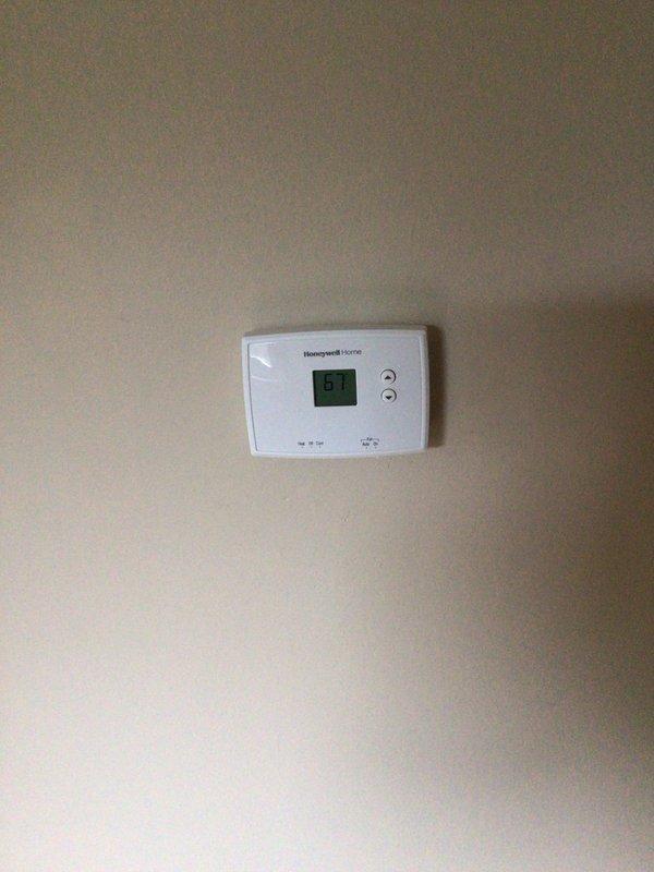 Completed annual Gold Level maintenance on 12-year-old residential air conditioning system. Inspected system components, verified thermostat operation displaying 91°F, and identified 20x20x1 filter size at return air duct showing deteriorated surrounding insulation wrap requiring attention. Customer's annual maintenance agreement is due for renewal, and this represents their second service visit under the program.