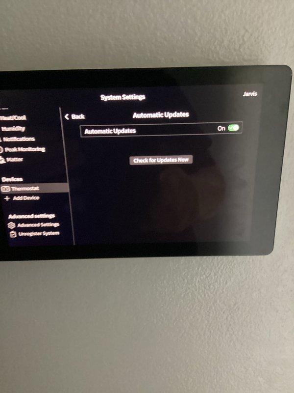 Completed annual Platinum Level maintenance on single-system residential HVAC unit. Performed comprehensive inspection and servicing per manufacturer specifications, including filter evaluation for 20x25x5 media filter, system diagnostics, and temperature verification showing 75.2°F operational reading. Updated thermostat system settings and confirmed automatic update functionality is enabled and operating correctly. All components tested and found operating within normal parameters.