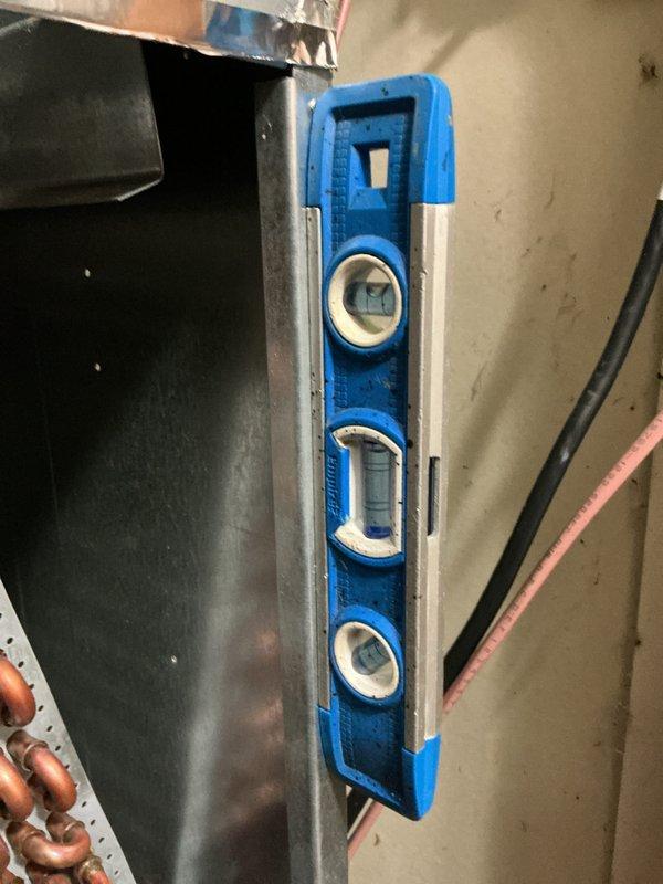 Responded to customer concern regarding thermostat power loss and performed comprehensive Platinum Level planned maintenance on single-system NSSU unit. Began inspection with outdoor unit as requested, then proceeded to indoor components. Verified thermostat power and control board operation with all indicator LEDs functioning properly. Inspected and tested control board connections, terminal strips, and wiring integrity. Checked system levelness and mounting stability of air handler. Replaced 20x20x5 air filter. Performed complete system evaluation including refrigerant levels, electrical connections, condensate drainage, and overall operational performance. System restored to proper working condition with all components operating within manufacturer specifications.