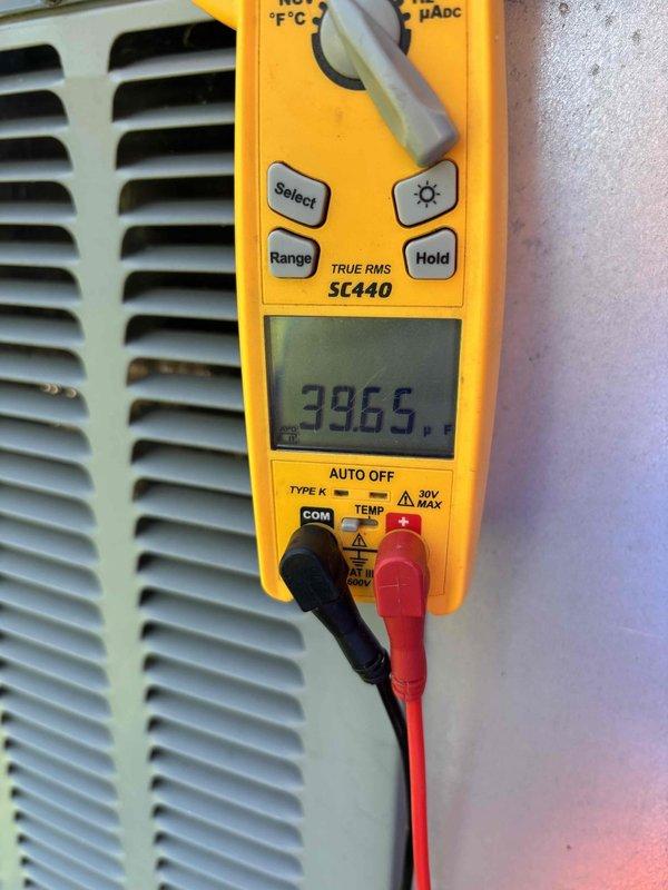 Completed first annual Platinum Level maintenance on 7-year-old HVAC system. Performed comprehensive inspection of outdoor condensing unit, including electrical panel assessment and capacitor evaluation. Verified system voltage readings at 396.5 volts using digital multimeter to ensure proper electrical operation. Inspected all internal wiring connections, contactors, and terminal blocks for secure connections and signs of wear. Replaced 20x20x5 air filter as part of routine maintenance protocol. All electrical components operating within normal parameters with no deficiencies noted.