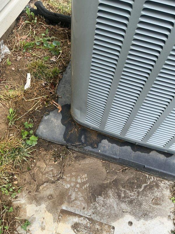 Responded to no cool complaint on 6-year-old system located in garage where indoor temperature was rising approximately 5 degrees overnight despite thermostat set at 68-70 degrees. Performed diagnostic evaluation and determined evaporator coil and TXV (thermostatic expansion valve) require replacement to restore proper cooling capacity. Documented equipment condition with photographs of outdoor condensing unit and refrigerant line connections showing normal wear patterns for unit age. Part order initiated for evaporator coil and TXV assembly with half-day installation timeframe estimated upon part arrival.