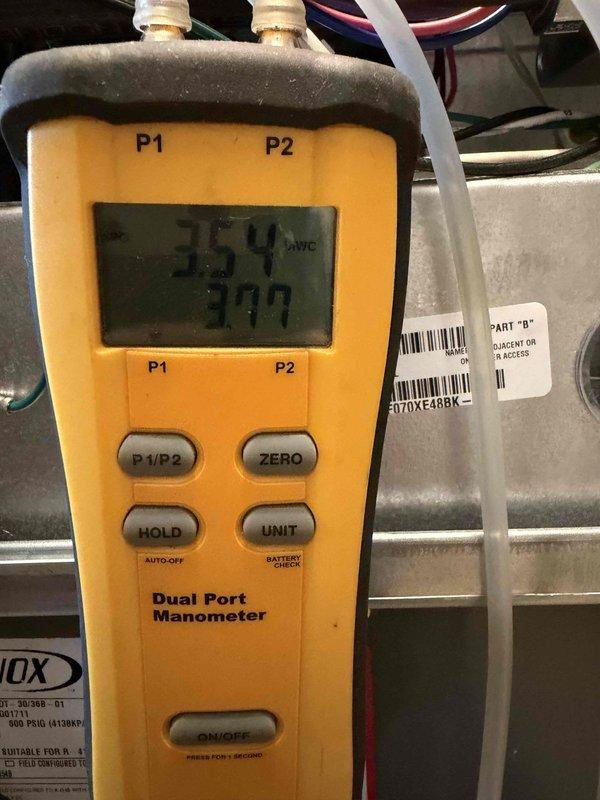 Completed installation of a 3-ton, 15.5 SEER, 97% AFUE Princeton complete HVAC system. Performed system commissioning with manometer readings confirming proper static pressures and airflow, verified all electrical connections, and tested system operation to ensure optimal performance.