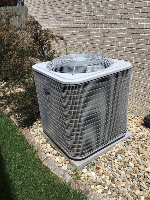 Completed Gold Level planned maintenance on 10-year-old residential HVAC system during first annual visit. Performed comprehensive inspection of indoor and outdoor components, verified thermostat operation and programming, inspected outdoor condenser unit including coil condition and proper clearances, and documented system performance with photographic records. All equipment found operating within normal parameters with no immediate service needs identified.