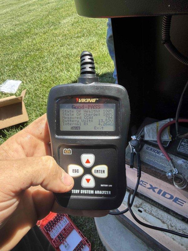 Responded to service call regarding indicator light status on Evolution 2.0 generator system. Upon arrival, performed comprehensive system diagnostics using electronic test analyzer, which confirmed all system parameters within normal operating range with 100% battery charge and passing diagnostic results. Verified generator control panel functionality, reviewed exercise schedule settings showing weekly Tuesday runtime programmed at 18:00 hours, and confirmed AUTO/MANUAL/OFF modes operating correctly. System tested and found to be functioning as designed with no faults present.