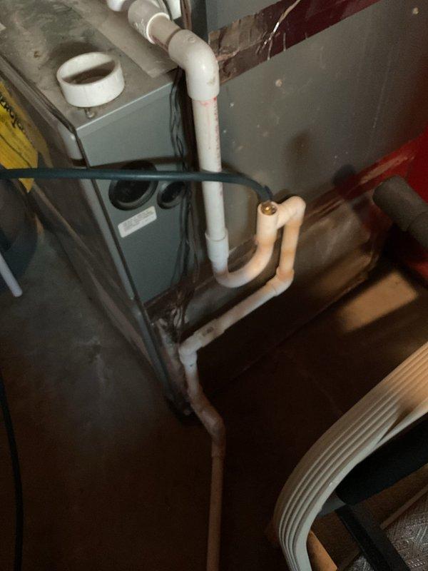 Completed monthly platinum-level preventive maintenance on residential HVAC system, including comprehensive inspection of furnace unit, PVC venting configuration, and electrical connections. Replaced 20x25x1 air filter as part of routine maintenance protocol to ensure optimal system performance and air quality.