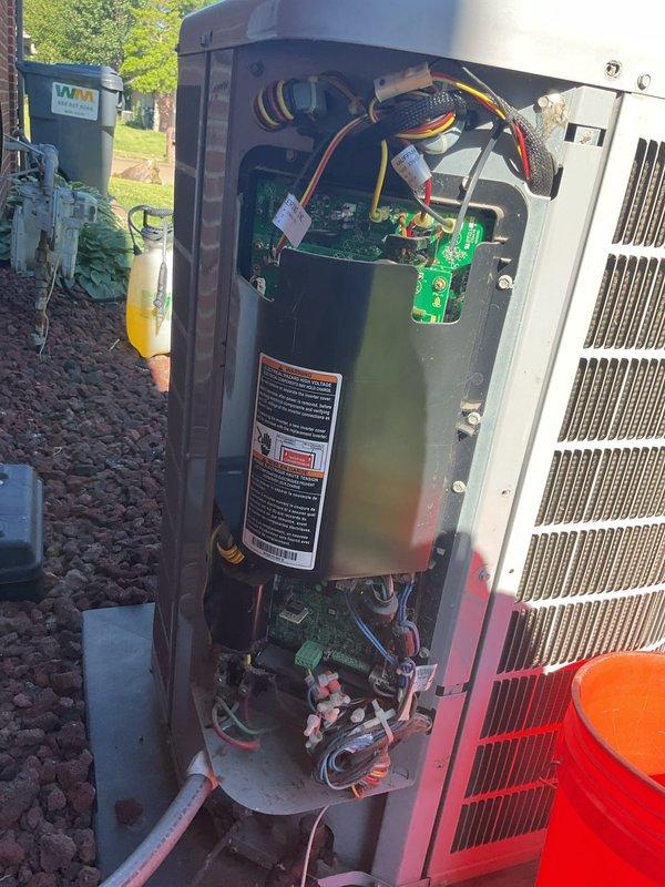 Completed Platinum Level maintenance on a 9-year-old AirRanger HVAC system during second service visit. Performed comprehensive inspection of indoor furnace unit and outdoor condensing unit, including examination of blower motor assembly, heat exchanger, burner components, electrical connections, and control boards. Verified proper operation of all system components, checked wiring harnesses and connections for integrity, and inspected capacitor and compressor in outdoor unit. Customer advised that system is approaching typical service life and may benefit from renewal consideration. Replaced 16x25x4 air filter per customer preference and documented system condition through photographic records.