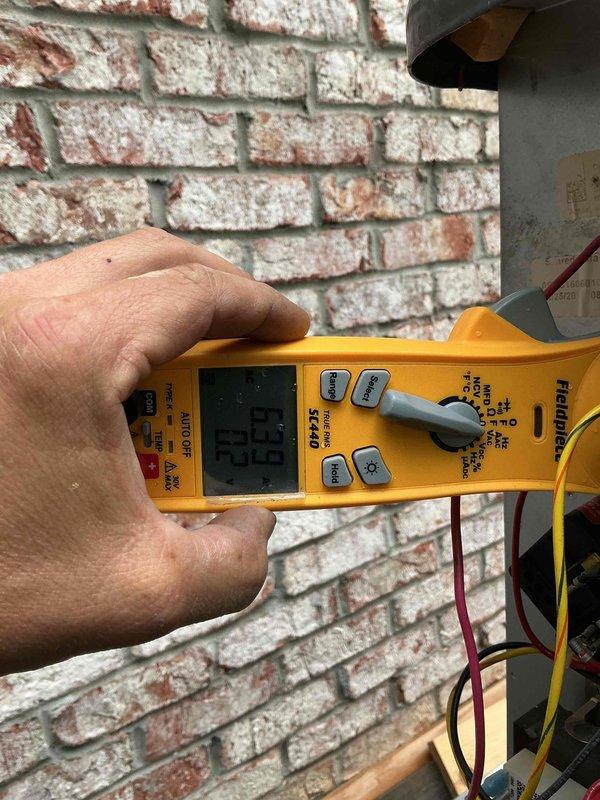 Completed annual Platinum Level maintenance on single 5-year-old HVAC system. Performed comprehensive system inspection and testing using digital multimeter to verify electrical parameters and system performance. Recorded voltage readings of 28.6V during diagnostic testing. Conducted thorough evaluation of system components, including airflow verification at ventilation louvers and electrical connections. Changed system filter per maintenance protocol. All measurements fell within normal operating specifications, and system demonstrated proper functionality throughout testing procedures.