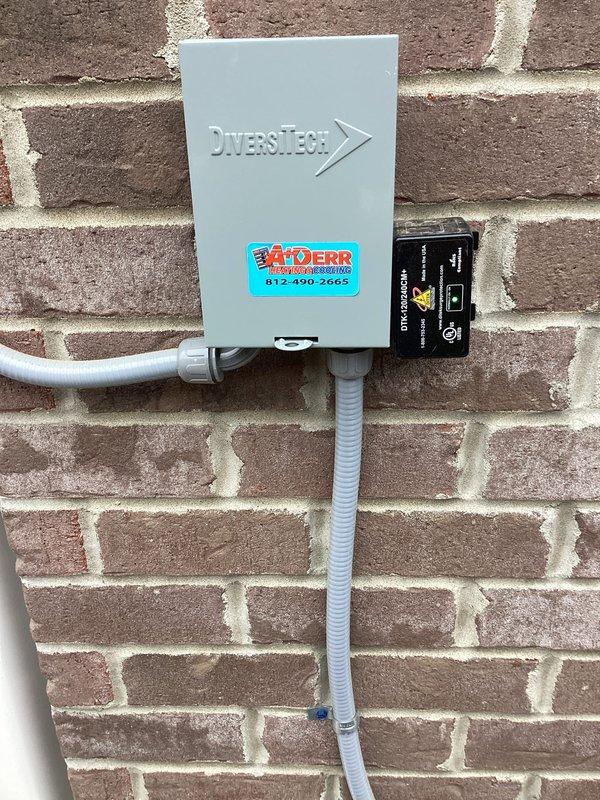 Completed first scheduled quarterly maintenance visit on HVAC system. Verified proper equipment leveling using precision tools and inspected heat exchanger coils, which were found to be clean with properly spaced fins and good airflow. Confirmed outdoor electrical disconnect and control components are properly mounted and functioning, with all conduit connections secure and weatherproofing intact.