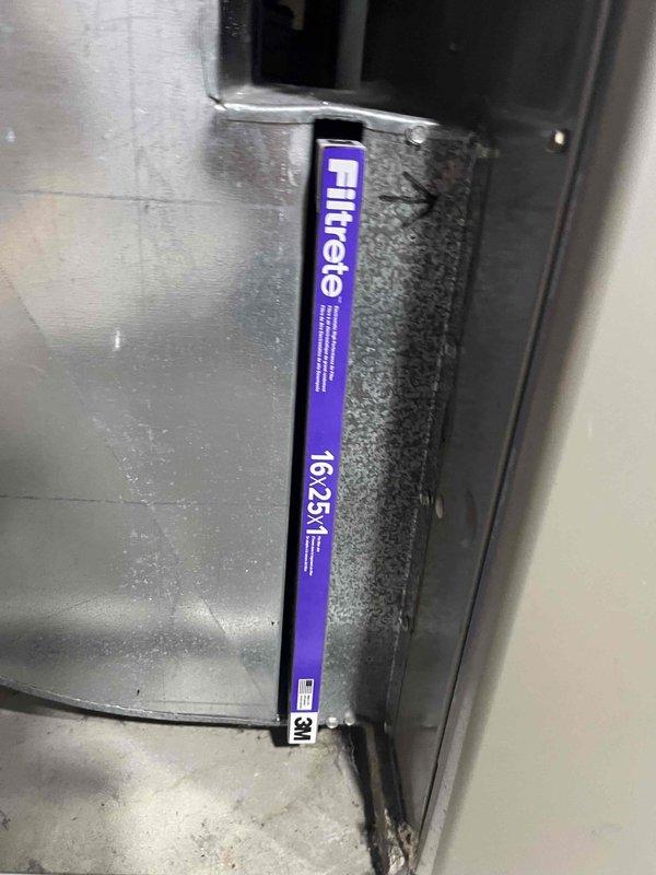 Completed Gold Level planned maintenance on Bryant furnace system in basement utility area. Performed comprehensive system inspection, replaced 16x25x1 Filtrete air filter, and documented equipment condition with photos per monthly maintenance protocol.