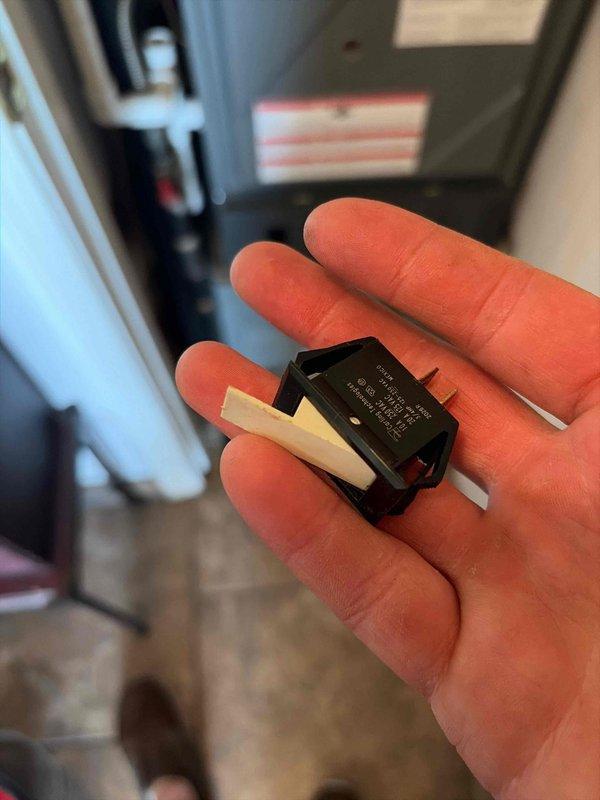 Responded to no cooling call on 5-year-old residential HVAC system unable to maintain setpoint. Upon arrival, confirmed system was not operating with thermostat set to 71°F and indoor temperature reading 77°F. Performed diagnostic evaluation and determined faulty pressure switch was preventing system operation. Removed defective pressure switch component and installed replacement unit. Verified all electrical connections, tested system operation, and confirmed proper cooling cycle engagement. System restored to full functionality with adequate airflow and temperature control.