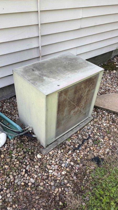 Completed comprehensive HVAC system evaluation for 1,250 square foot residential property requiring cooling system replacement. Assessed existing outdoor condenser unit showing significant weathering, paint deterioration, and operational decline, with heating system remaining functional. Provided estimate for A+ rated energy-efficient replacement equipment suitable for property square footage, including options for complete system replacement versus cooling-only upgrade to maximize efficiency and long-term value.