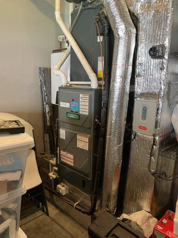 Responded to no cooling complaint on 6-year-old residential HVAC system where outdoor condensing unit was short cycling, running briefly before shutting down. Upon arrival, confirmed airflow present at registers with no ice buildup at indoor unit. Performed diagnostic evaluation of outdoor unit and electrical system. Identified faulty component causing premature shutdown of compressor. Completed necessary repairs to restore proper operation of condensing unit. System tested and verified running through complete cooling cycle with proper compressor operation and adequate airflow throughout.
