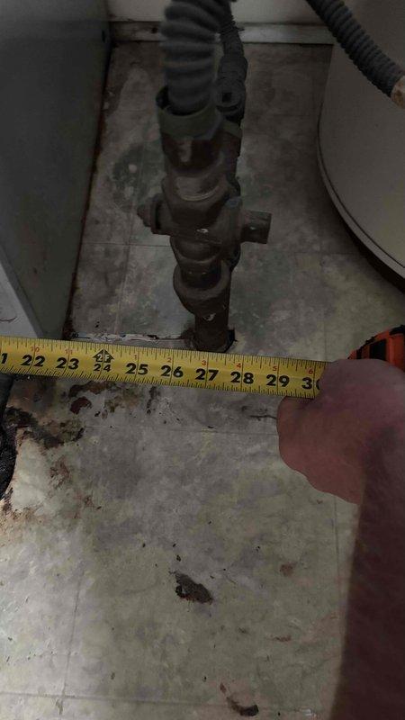 Responded to service call for non-functioning air conditioning system requiring replacement estimate and second opinion. Upon arrival, conducted thorough assessment of existing HVAC equipment and infrastructure. Inspected current thermostat installation, identifying Nest smart thermostat with multi-stage system wiring including Y1, Y2, G, OB, RC, W1, W2, C, and RH terminals properly connected. Evaluated existing ductwork connections and condensate drain line configuration in mechanical space. Documented equipment clearances and measured available installation space for replacement system sizing considerations. Photographed thermostat wiring configuration to ensure proper compatibility with replacement equipment specifications. Assessed mechanical room layout and existing pipe connections to determine optimal replacement unit positioning. Reviewed system requirements and discussed replacement options with homeowner based on current equipment failure and home comfort needs. Provided prof