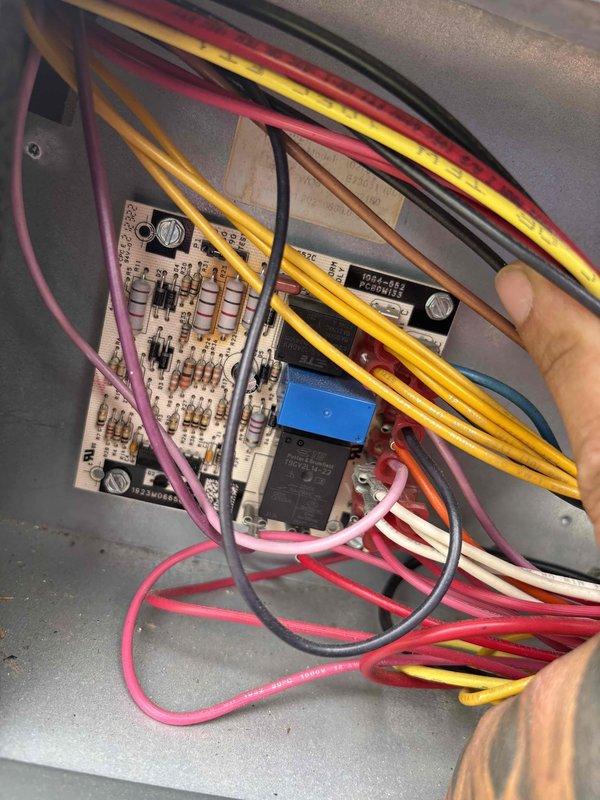 Completed second annual Gold Level planned maintenance visit on single HVAC system. Performed comprehensive system inspection including electrical component examination and airflow measurements. Verified control board functionality, checked all wire connections and electrical components for proper operation. Measured supply air temperature at floor register, recording -5.18°F differential. System operating within normal parameters with all components functioning as designed.
