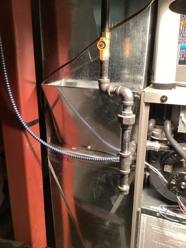 Completed annual planned maintenance on HVAC system with 20x25x5 PURE AIR filter. Performed comprehensive inspection of heat exchanger, refrigerant lines, control board, and electrical connections. All components found operational with normal wear patterns; system tested and confirmed functioning properly.