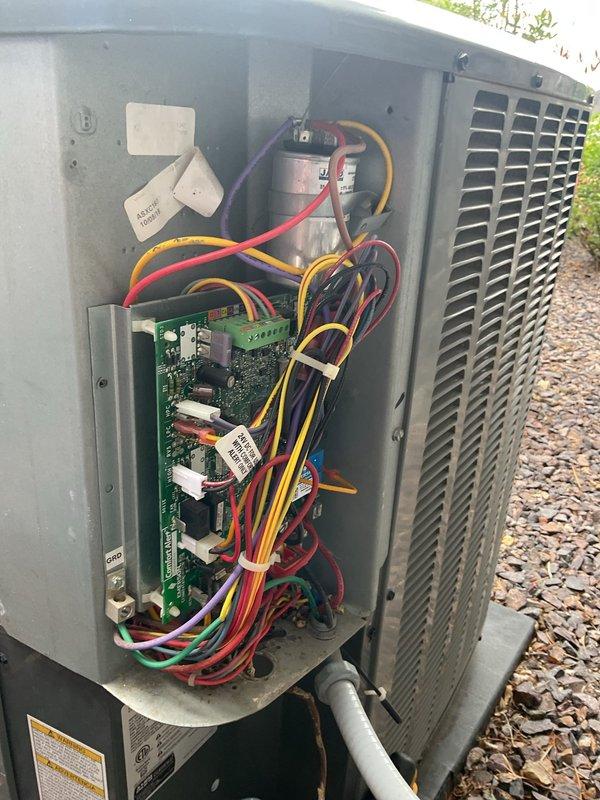 Completed Platinum Trio System annual maintenance on three HVAC systems, all approximately 6 years old. Performed comprehensive inspection of electrical components, control boards, contactors, capacitors, and wiring connections on all units. Replaced two 16x25x5 filters and one 20x25x5 filter as part of routine maintenance protocol.