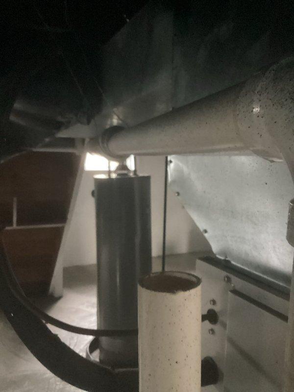 Responded to customer complaint of inadequate cooling performance in upstairs zone of residence. Performed comprehensive system evaluation including visual inspection of ductwork in basement/crawl space area and completed Manual J load calculation for the 1839 square foot conditioned space to assess system sizing and capacity requirements. Load calculation accounted for directional glass exposure, shading factors, and design conditions with 75°F indoor setpoint against 92°F outdoor design temperature. Documented existing HVAC infrastructure and ductwork configuration to determine if system capacity matches actual cooling load demands for proper zone temperature control.