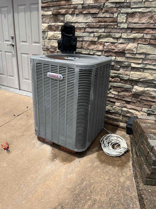 Completed Platinum Level maintenance on two 10-year-old HVAC systems in response to upstairs unit malfunction. Performed comprehensive inspection and service of both indoor and outdoor units, including coil cleaning, electrical connections check, and refrigerant level verification. Replaced two 20x25x4 polarized media filters and two #10 humidifier pads per maintenance protocol. Verified both systems operating within manufacturer specifications upon completion, with upstairs unit issue resolved and all components functioning properly.