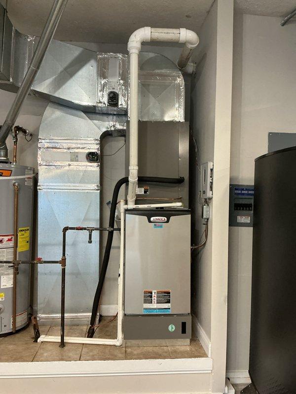 Completed Platinum Level annual maintenance on a one-year-old Lennox HVAC system during the second scheduled visit. Performed comprehensive inspection of indoor furnace unit and outdoor condenser unit, replaced 20x25x5 air filter, verified proper operation of all system components, checked refrigerant lines and gas connections, inspected electrical connections and control systems, and confirmed adequate airflow through ductwork. All equipment found operating within normal parameters with no deficiencies noted. System ready for continued service, and customer due for renewal.