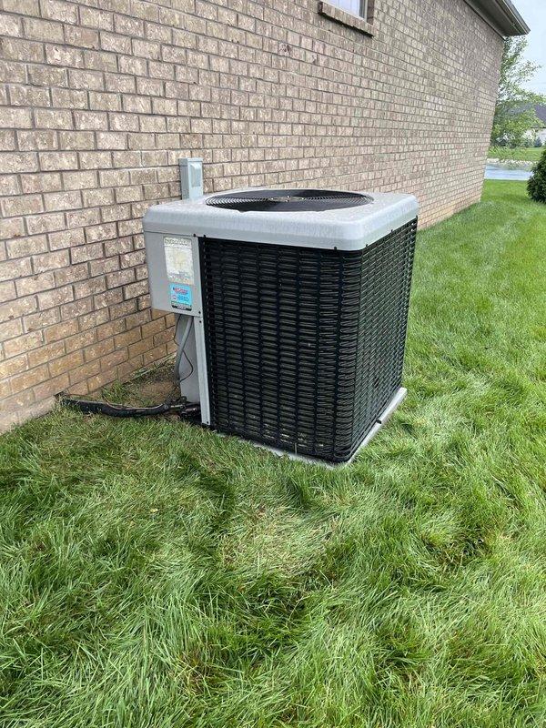 Completed second annual Gold Level maintenance visit on 5-year-old Coleman furnace and matching outdoor condensing unit. Performed comprehensive system inspection, changed air filter, verified proper operation of heating and cooling components, checked refrigerant levels, cleaned condenser coils, and confirmed all safety controls functioning correctly. System operating within manufacturer specifications; customer due for membership renewal.