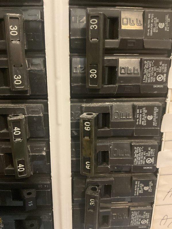Conducted comprehensive estimate for complete HVAC system replacement, converting existing electric heating and cooling system to gas-fired equipment. Assessed current thermostat wiring configuration and electrical panel capacity, documenting existing 30, 40, and 60-amp breakers to determine electrical infrastructure requirements for new gas system installation. Evaluated all components necessary for fuel conversion and provided detailed replacement recommendations to homeowner.