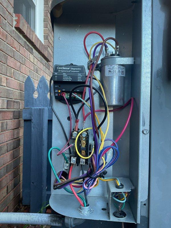 Completed annual Platinum Level maintenance on a 4-year-old HVAC system during the second visit of the maintenance cycle. Performed comprehensive inspection of furnace and associated components, including internal burner assembly, gas valves, wiring, and electrical controls. Replaced 16x20x5 air filter, inspected outdoor unit electrical panel with capacitor and contactor, and verified all system connections and safety controls are functioning properly. System is operating efficiently and ready for continued service, with maintenance renewal recommended.