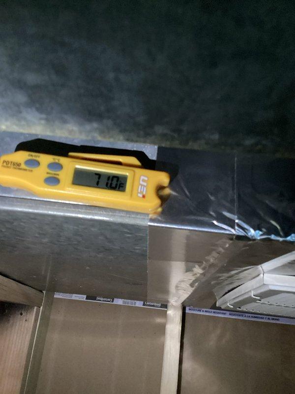 Completed planned duo maintenance on Gold Level account with two HVAC systems. Performed comprehensive inspection and maintenance procedures on both units, including temperature diagnostics at supply ductwork registering 110°F and airflow measurements at indoor unit registers. Changed 20x20x5 filters per maintenance schedule, verified system operations, and documented equipment performance with diagnostic readings to ensure optimal efficiency for both systems.