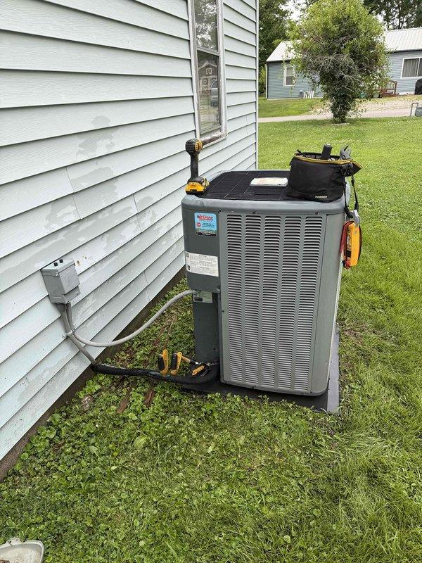 Responded to no cooling complaint on nine-year-old residential air conditioning system. Upon arrival, confirmed unit was running but delivering warm air to living space with no cold air production. Performed diagnostic evaluation of outdoor condensing unit and indoor air handler components. Identified heavily soiled return air grille with significant dust and debris accumulation restricting proper airflow through the system. Cleaned contaminated ventilation components and verified refrigerant lines, electrical connections, and condenser operation. System restored to normal cooling operation with adequate airflow and proper temperature differential across evaporator coil.