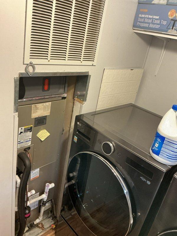 Completed comprehensive cooling season maintenance on 12-year-old Carrier HVAC system per annual maintenance agreement. Performed full AC tune-up including inspection of indoor furnace components, verification of refrigerant levels, cleaning of outdoor condensing unit, and testing of all system operations. System found to be operating properly with all components functioning within normal parameters; no repairs required at this time.