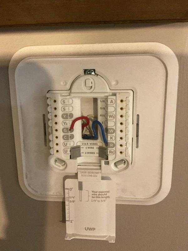 Conducted comprehensive replacement estimate for 25-year-old HVAC system with focus on upstairs blower unit concerns. Assessed existing thermostat wiring configuration and documented basement furnace installation, noting aged equipment condition and surrounding infrastructure. Provided homeowner with replacement options and system recommendations based on current equipment performance issues and system longevity.