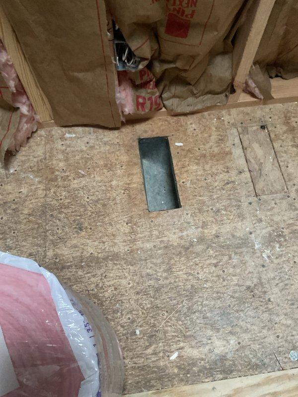 Conducted site assessment for HVAC ductwork modifications in active construction area. Evaluated existing subfloor and framing conditions to provide estimate for adding one new supply register and relocating an existing register to optimize airflow distribution between rooms.