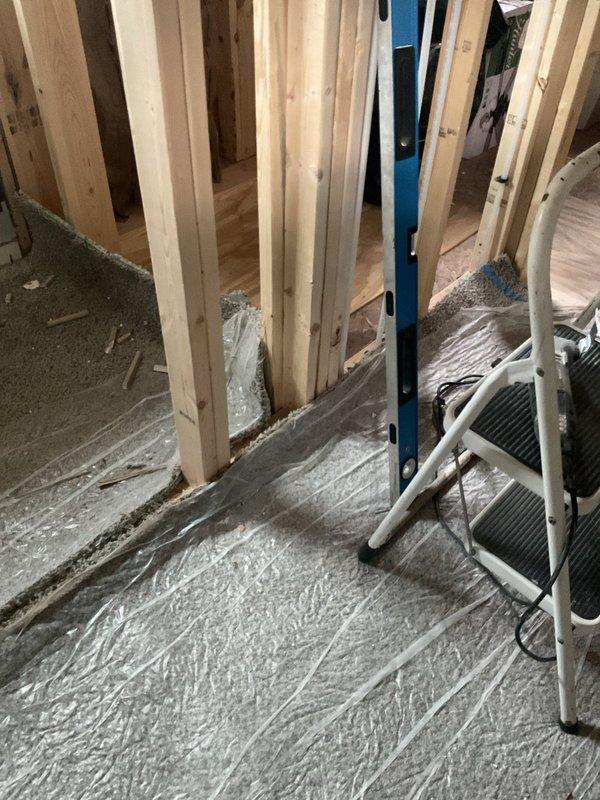 Conducted site assessment for HVAC ductwork modifications in active construction area. Evaluated existing subfloor and framing conditions to provide estimate for adding one new supply register and relocating an existing register to optimize airflow distribution between rooms.