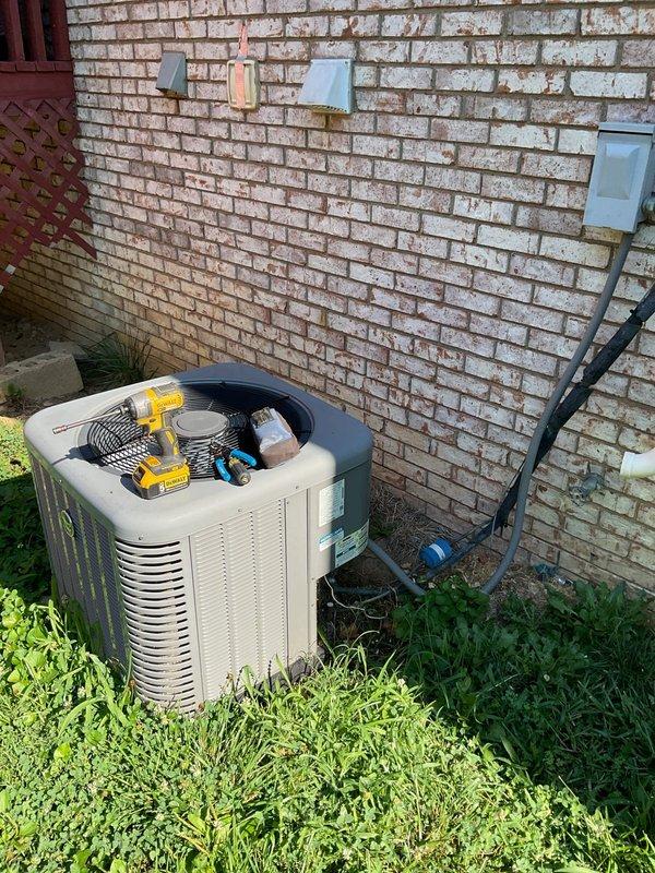 Responded to no-cooling call with outdoor unit not operating. Upon arrival, diagnosed failed contactor preventing compressor and condenser fan operation. Replaced contactor, verified proper electrical connections, and tested system startup. Confirmed outdoor unit running properly with normal amperage draw and adequate airflow. System restored to full cooling operation with all components functioning within manufacturer specifications.