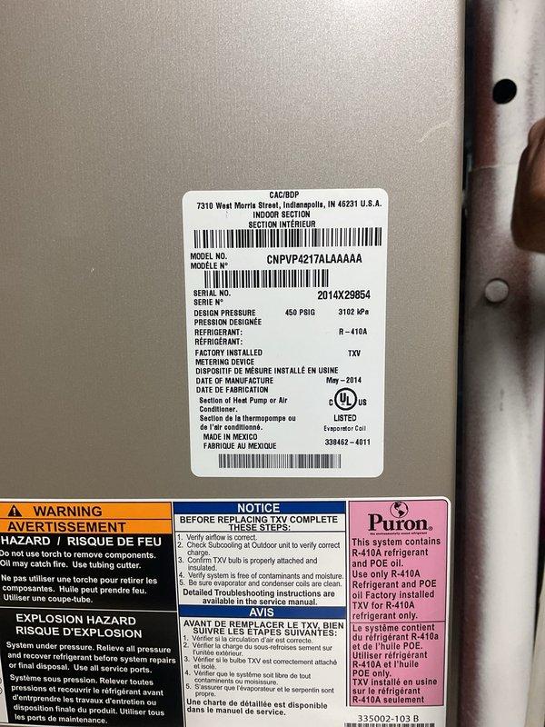 Completed second annual Platinum Level maintenance on an 11-year-old Carrier residential gas furnace system (Model CNPVP4217ALAAAAA, manufactured May 2014). Performed comprehensive inspection of all internal components including heat exchanger assembly, blower motor, capacitor, and control board with electrical connections. Replaced 16x25x4 media filter and polarized pad as part of scheduled maintenance protocol. All systems operating within manufacturer specifications upon completion, with customer's annual maintenance agreement due for renewal.