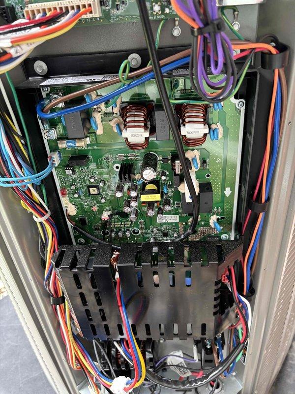 Completed Platinum Level annual maintenance on a 6-month-old Lennox HVAC system. Performed comprehensive system inspection including evaluation of air handler components, control boards, and electrical connections. Replaced 16x26x5 PureAir filter and verified proper operation of dual circuit boards with inductive coils and capacitors. Conducted temperature and performance diagnostics using calibrated testing equipment, recording operational readings within manufacturer specifications. All system components functioning properly with no deficiencies noted at time of service.