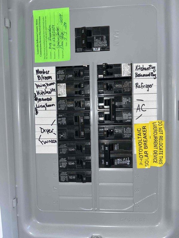 Conducted comprehensive HVAC replacement estimate for aging Sears residential system with failing compressor operating on R-22 refrigerant. Evaluated existing thermostat control system and electrical infrastructure, including breaker panel configuration with dedicated AC circuit and solar photovoltaic integration. Documented current equipment condition and provided replacement recommendations for complete system upgrade to modern, energy-efficient equipment compatible with approved refrigerants.