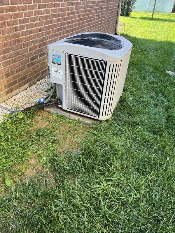 Completed scheduled preventive maintenance on residential split HVAC system consisting of Payne air conditioning condensing unit and Carrier furnace. Performed comprehensive tune-up including inspection of outdoor condenser coils, verification of refrigerant lines, electrical connections, and system controls. Confirmed proper operation of both heating and cooling equipment, documented system conditions with photographic records, and verified all components functioning within manufacturer specifications.