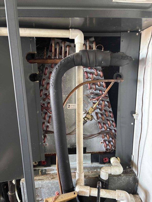 Completed monthly platinum-level preventive maintenance on a 5-year-old HVAC system. Replaced 16x25x5 air filter, performed electrical diagnostics using digital multimeter to verify proper voltage and amperage readings at the unit, and conducted thorough inspection of evaporator coil, refrigerant lines, blower assembly, and condensate drain system. All components operating within manufacturer specifications with no deficiencies noted.
