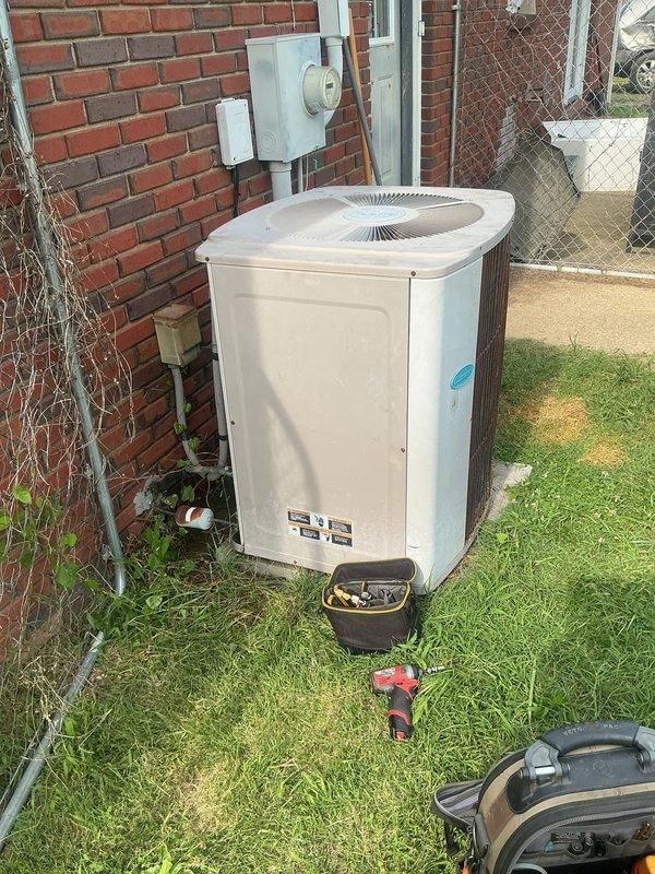 Responded to no cooling call on aging Coleman system with both indoor and outdoor units completely inoperative. Upon arrival, confirmed no power to furnace or condenser unit with no airflow through vents. Performed comprehensive diagnostic evaluation of electrical system, checking breakers, disconnect switches, and control circuits. Inspected Coleman furnace in utility closet and outdoor condenser unit positioned on exterior concrete pad. Tested voltage at multiple points, examined control boards, contactors, and safety devices. Assessed condition of both units and determined system had reached end of serviceable life due to age and component failure. Provided detailed findings and replacement options to property owner for complete HVAC system replacement.