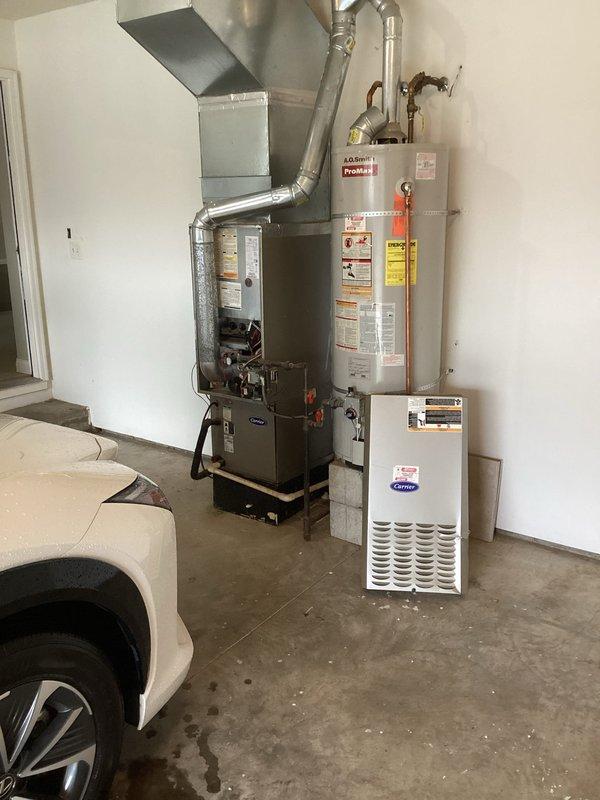 Completed annual Gold Level preventive maintenance on 20-year-old residential HVAC system including furnace and outdoor Payton condenser unit. Performed comprehensive inspection of all components, tested system operation and electrical connections, verified proper refrigerant levels, cleaned condenser coils, and replaced air filter. All equipment found operating within normal parameters with no immediate service needs identified at this time.